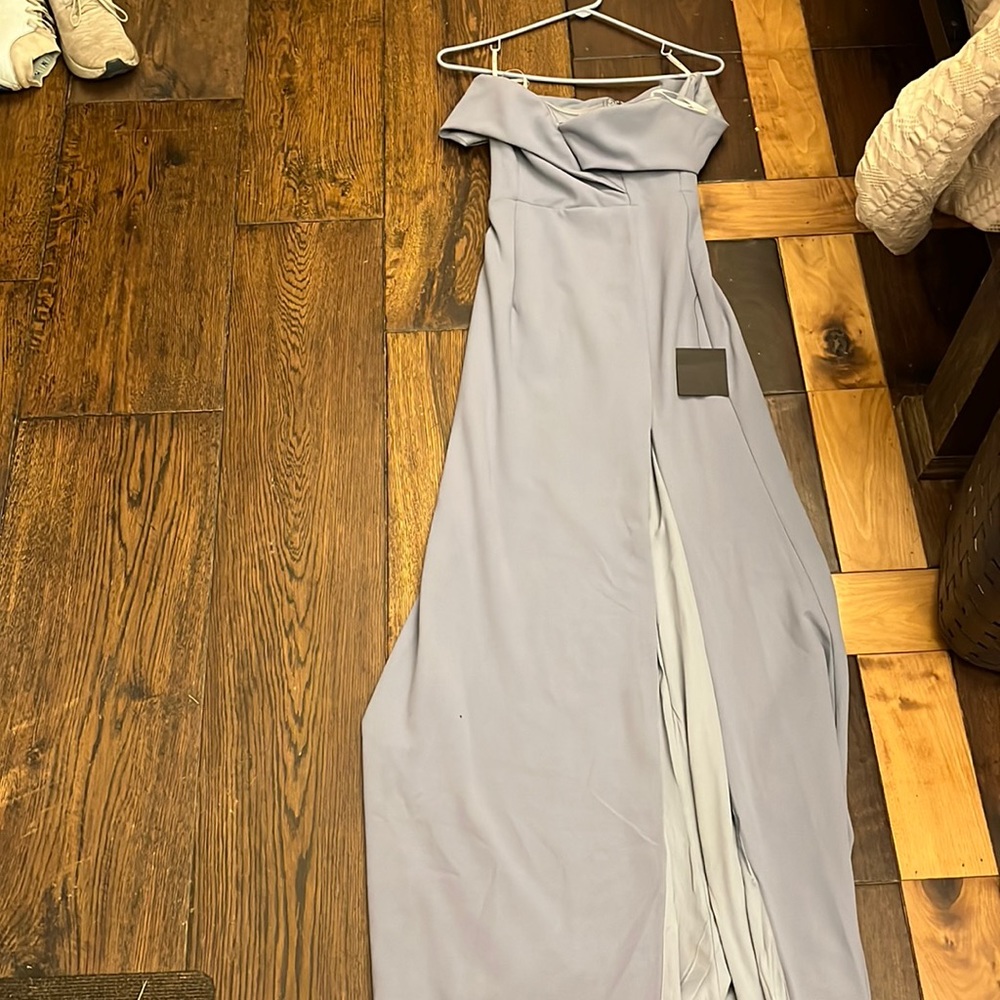 Bridesmaid dress light blue. Never been used.